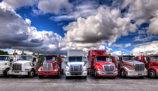 Vehicle tracking for tractor trailers
